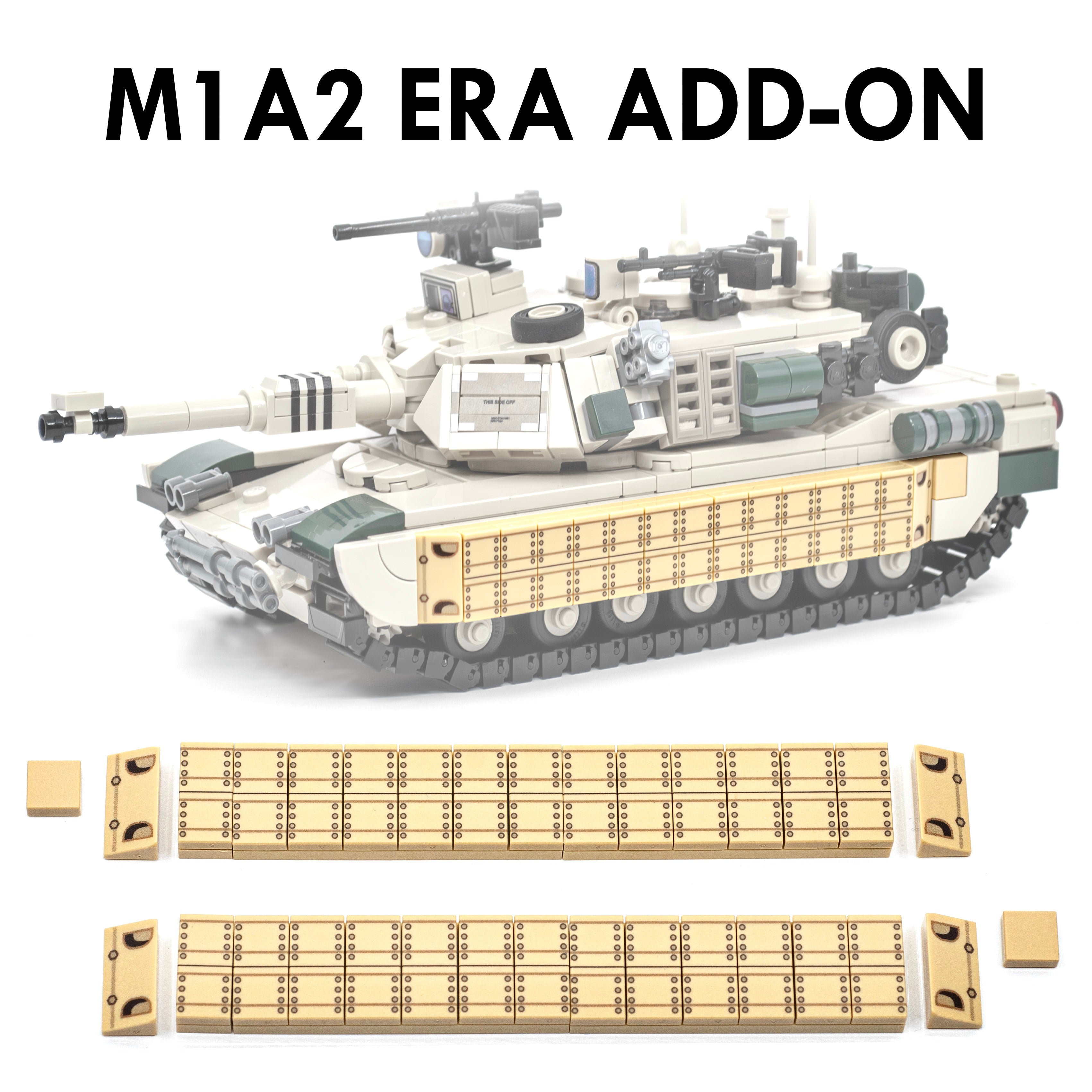 テキスタイルデザイン　Abrams M1A2 ERA Add-On Pack – BRICK BATTLEFIELD
