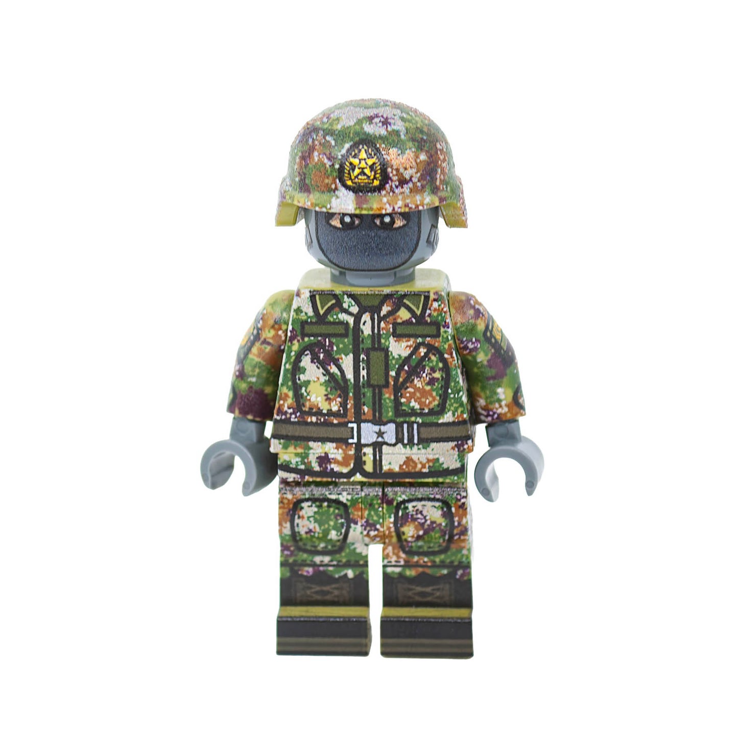 PLA Machine Gunner Figure