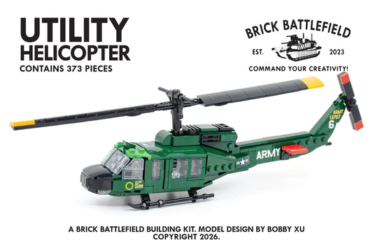 Utility Helicopter Building Kit