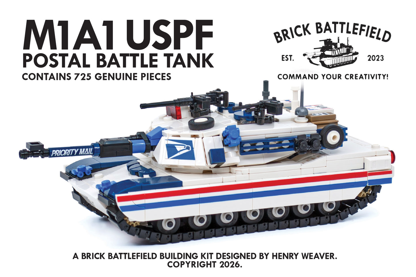M1A1 USPF Building Kit [RESTOCK PREORDER]