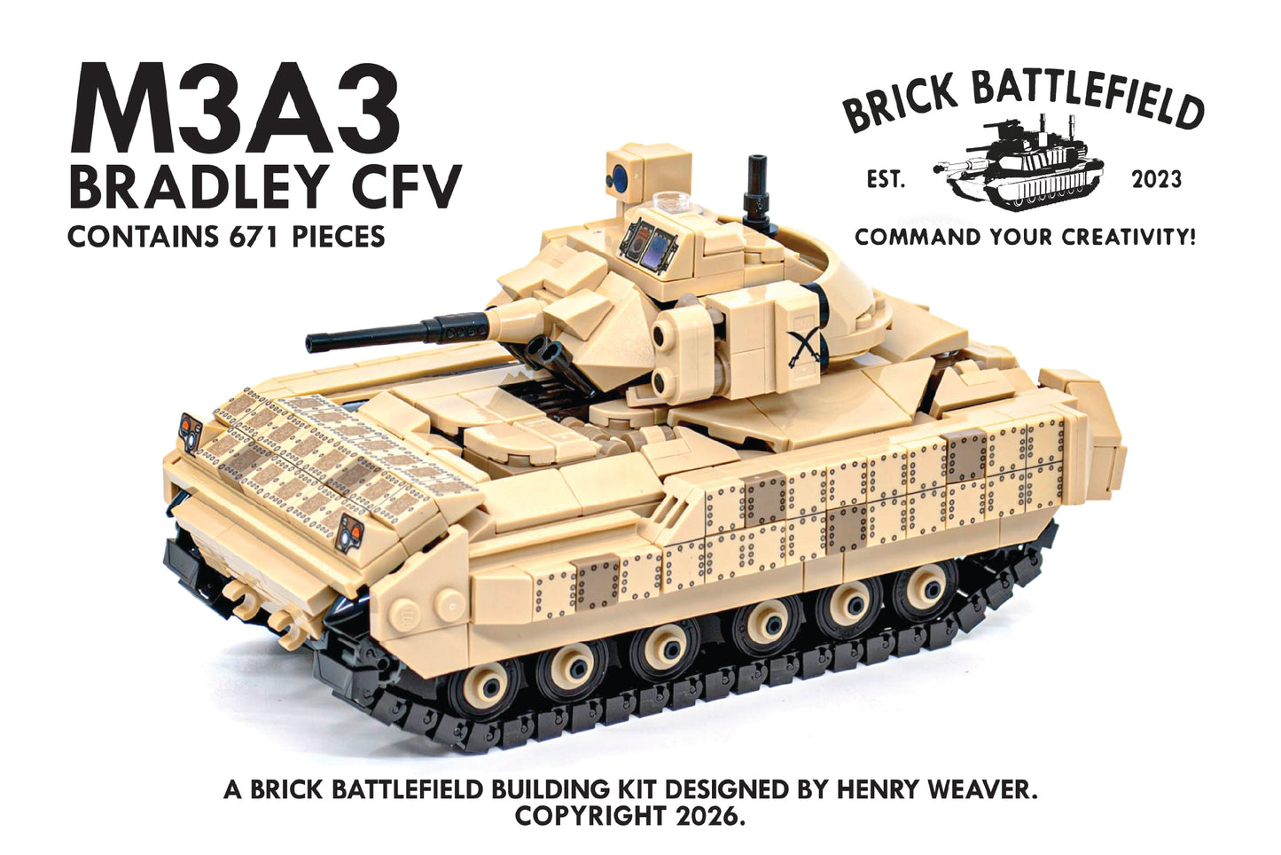 M3A3 Bradley Building Kit